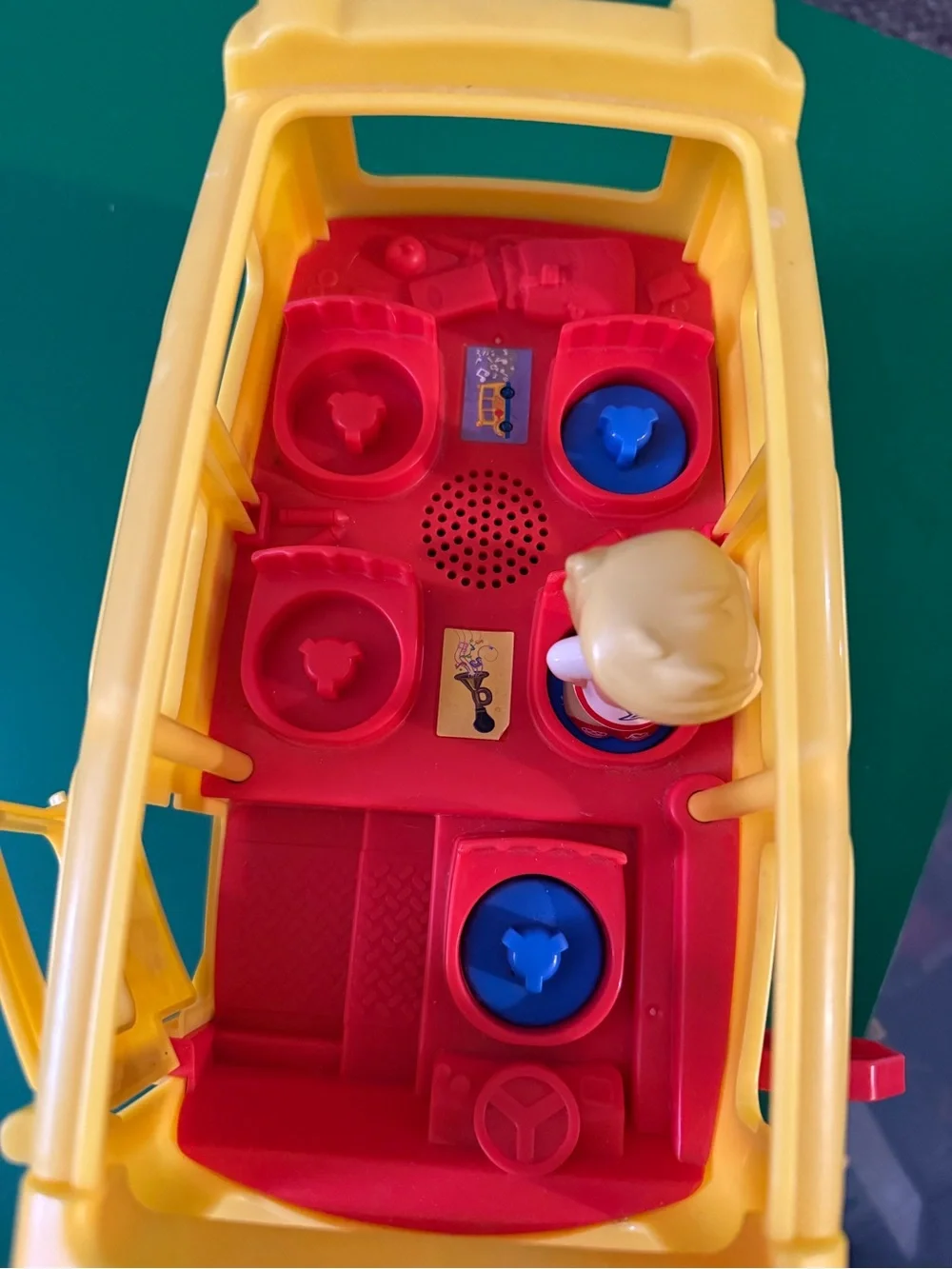 Little people 2012 school bus with original character